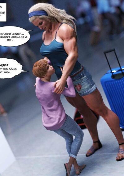 huge musclegirl and short woman