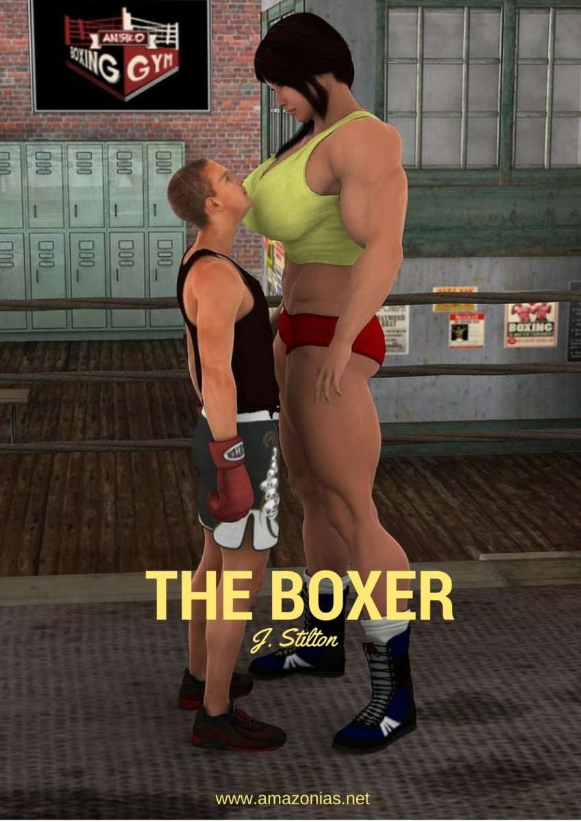 The Boxer, part 1 - female bodybuilder