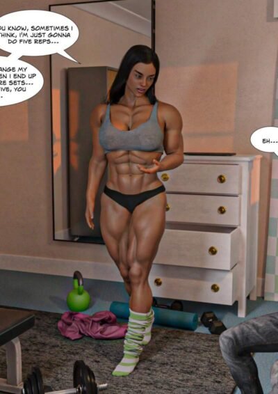 ripped musclegirl