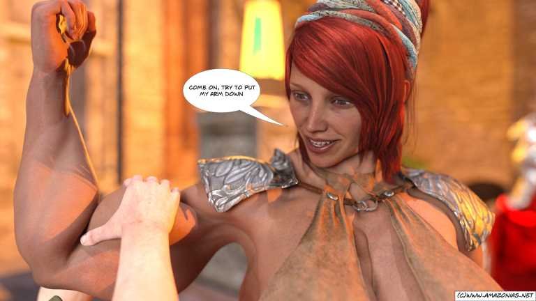 Lost - female bodybuilder