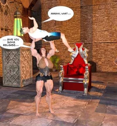 Lost - female bodybuilder