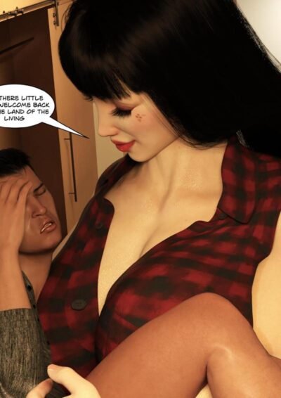 huge young girl lifts man