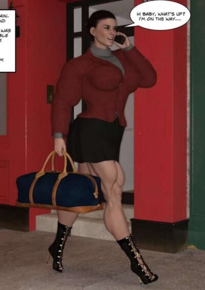 Stepmom - part 3 - female bodybuilder