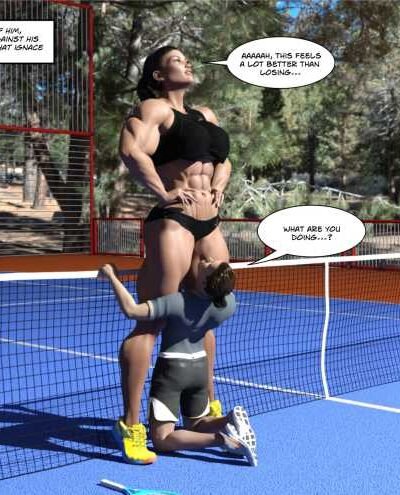 Winners and Losers - female bodybuilder