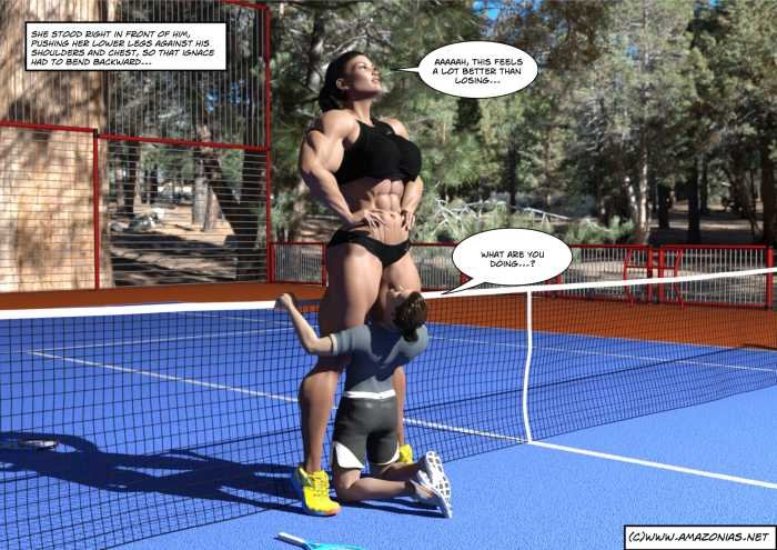 Winners and Losers - female bodybuilder