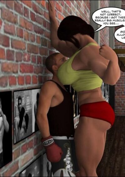 The Boxer, part 1 - female bodybuilder