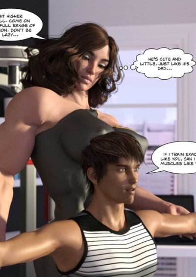 Stepmom - part 2 - female bodybuilder