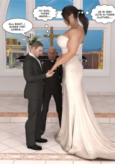 married to a muscular woman