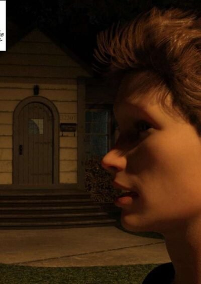 female bodybuilder flexing in the window