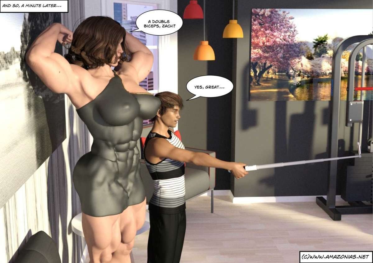 Stepmom - part 2 - female bodybuilder