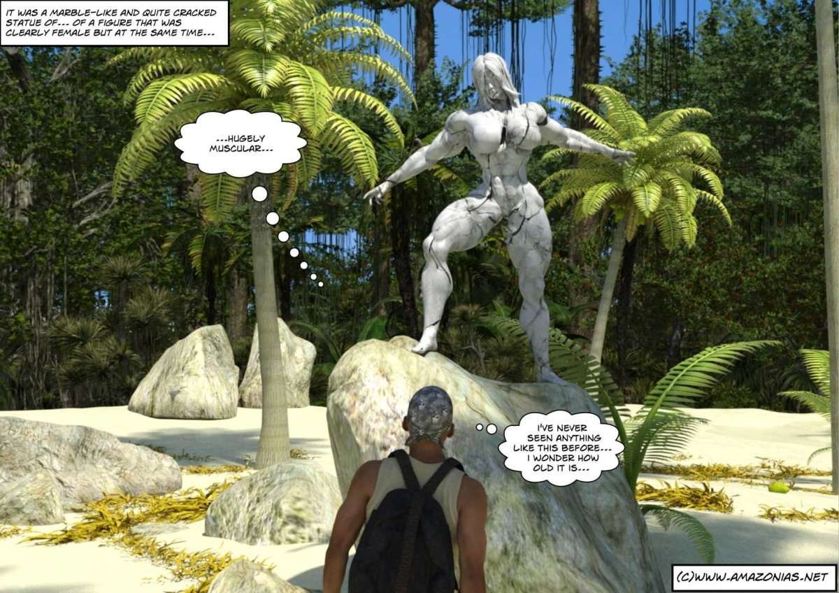 Amazon Island - part 1 - female bodybuilder