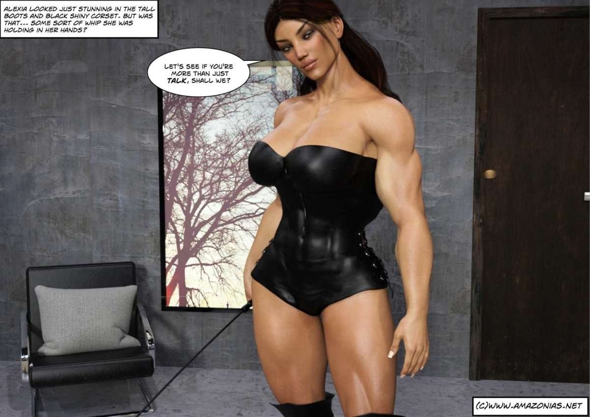 Amazon Island - part 1 - female bodybuilder