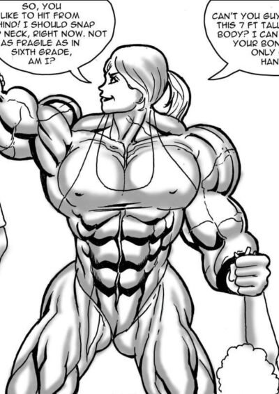 Ashley's Final Semester - female bodybuilder