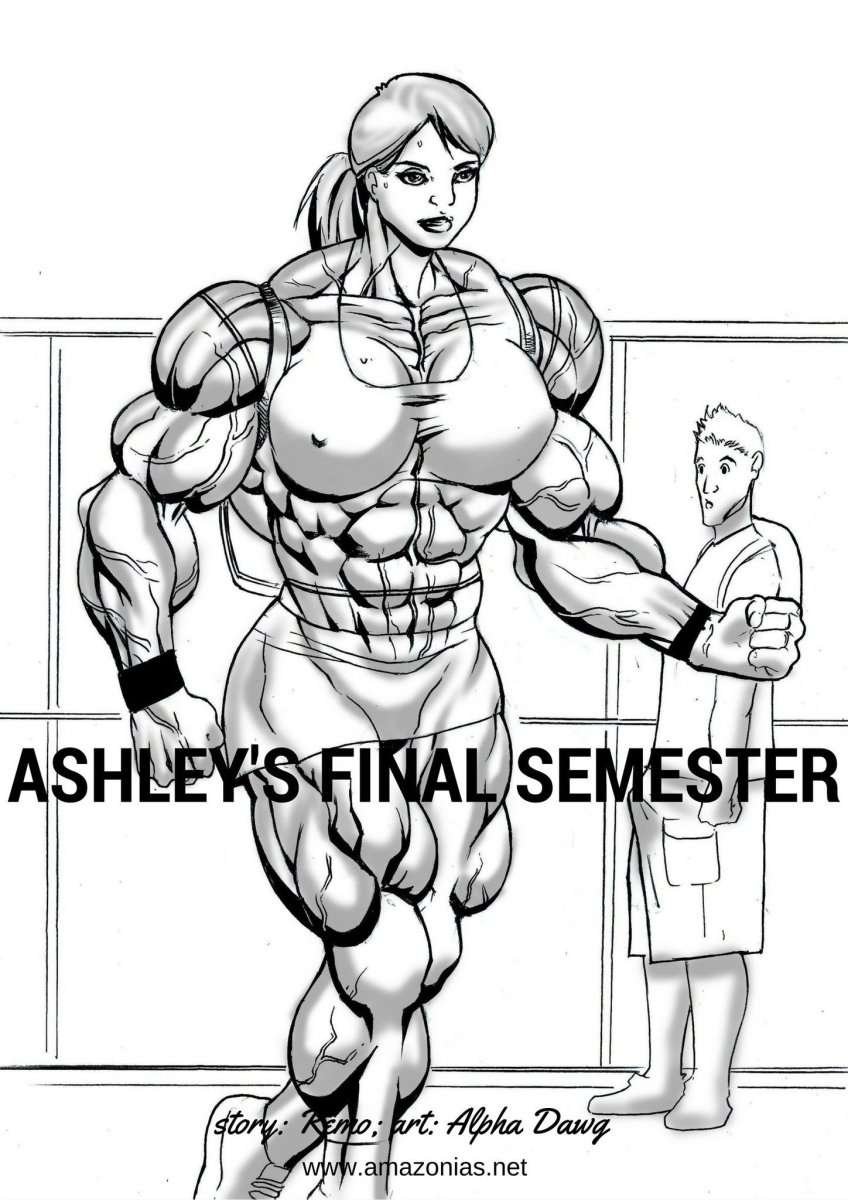 Ashley's Final Semester - female bodybuilder