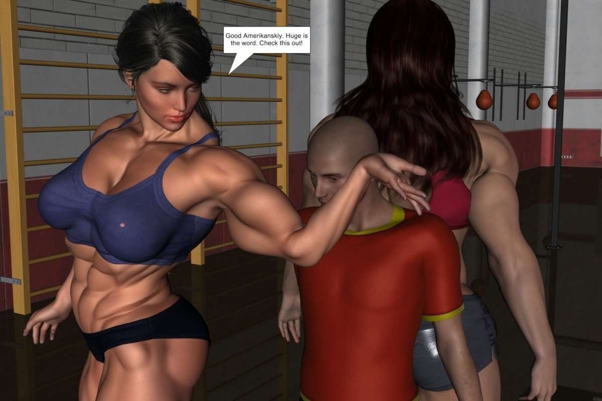 Big babes, biceps and basketball - pt 1 - female bodybuilder