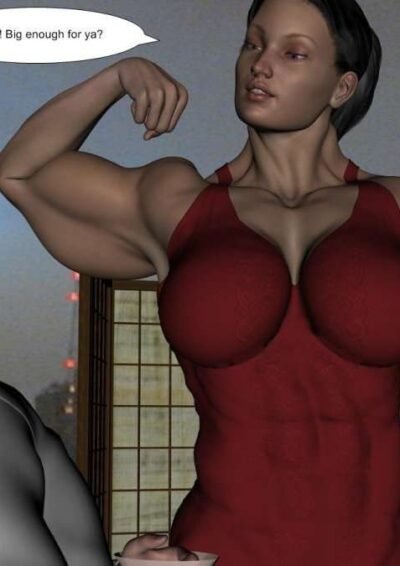 Boy meets girl - FREE - female bodybuilder