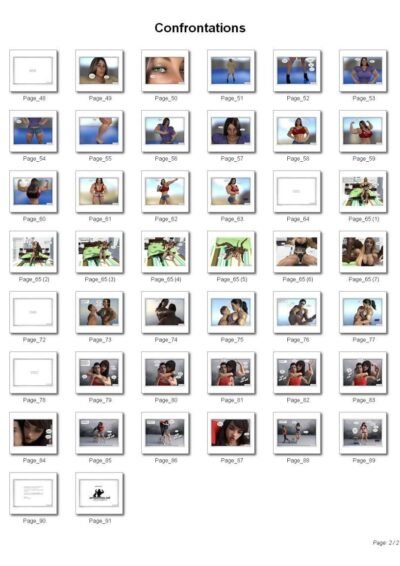 Confrontations - volume 1 - female bodybuilder