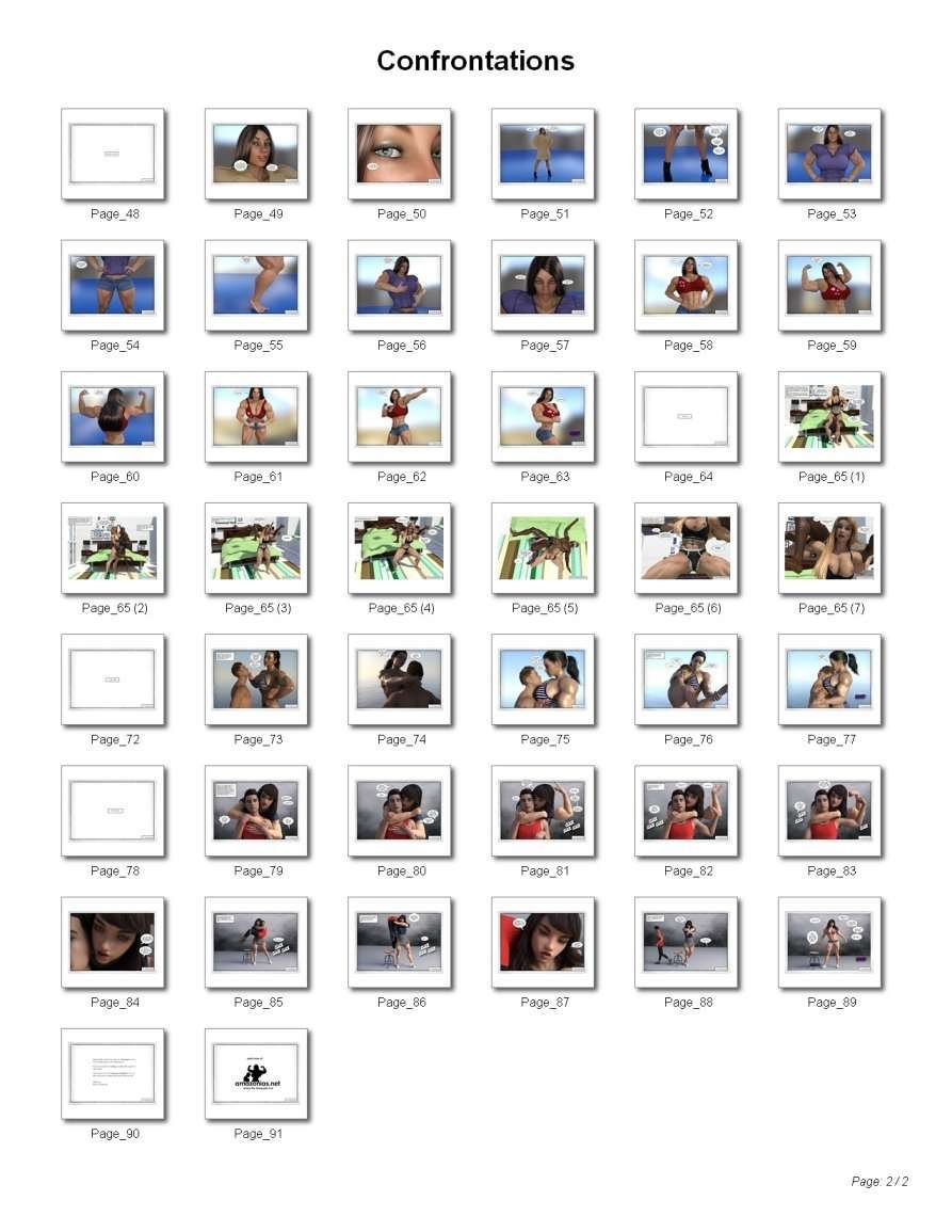 Confrontations - volume 1 - female bodybuilder