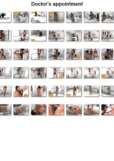 Doctor's appointment - female bodybuilder 
