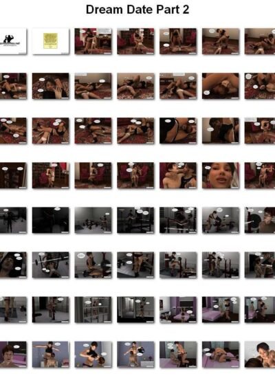 Dream date, part 2 - female bodybuilder