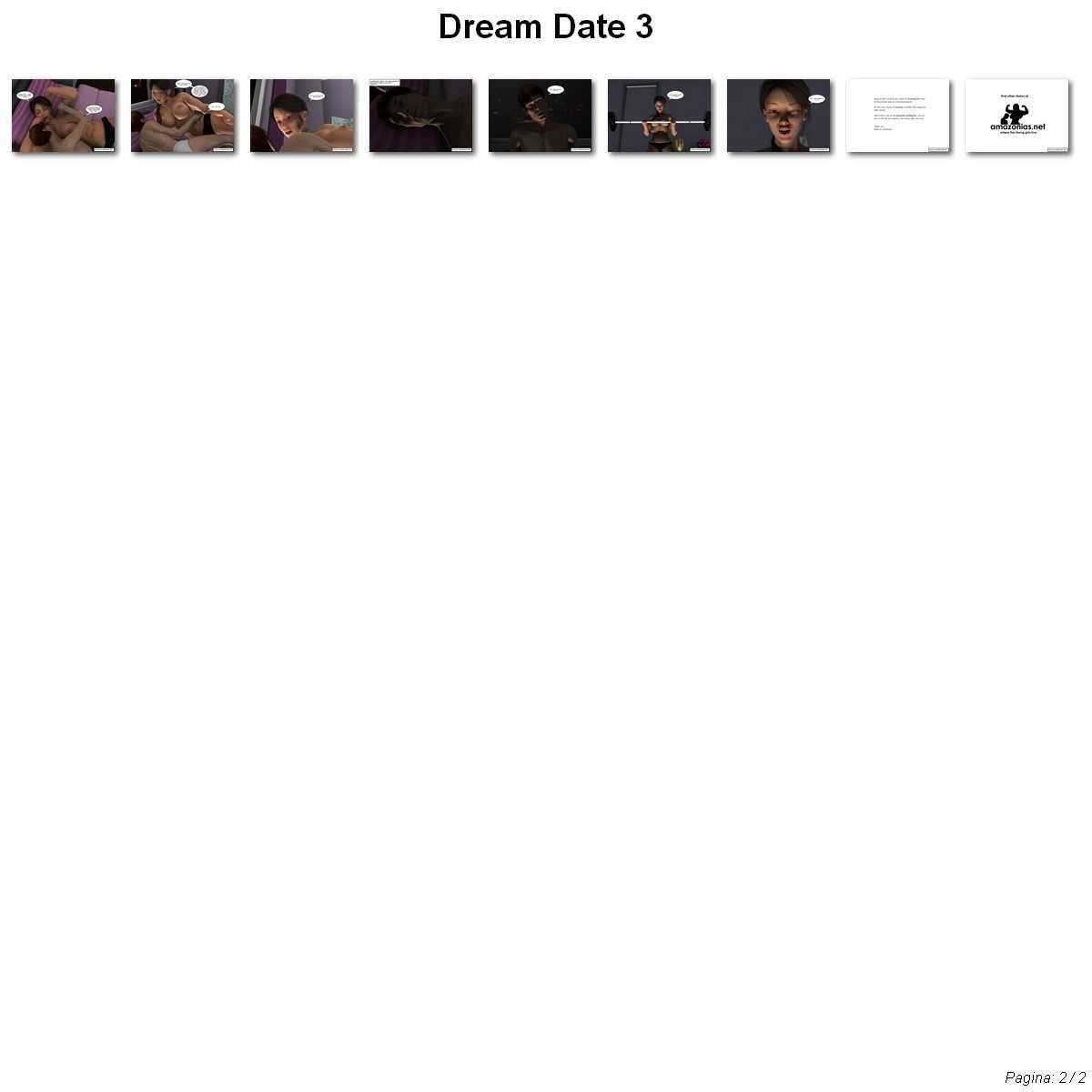 Dream date, part 3 - female bodybuilder