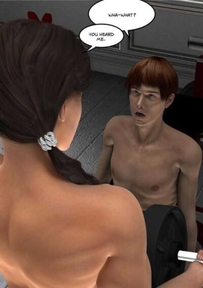 Dream date, part 3 - female bodybuilder