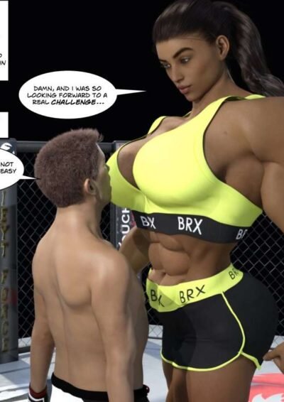 Fight bundle - female bodybuilder