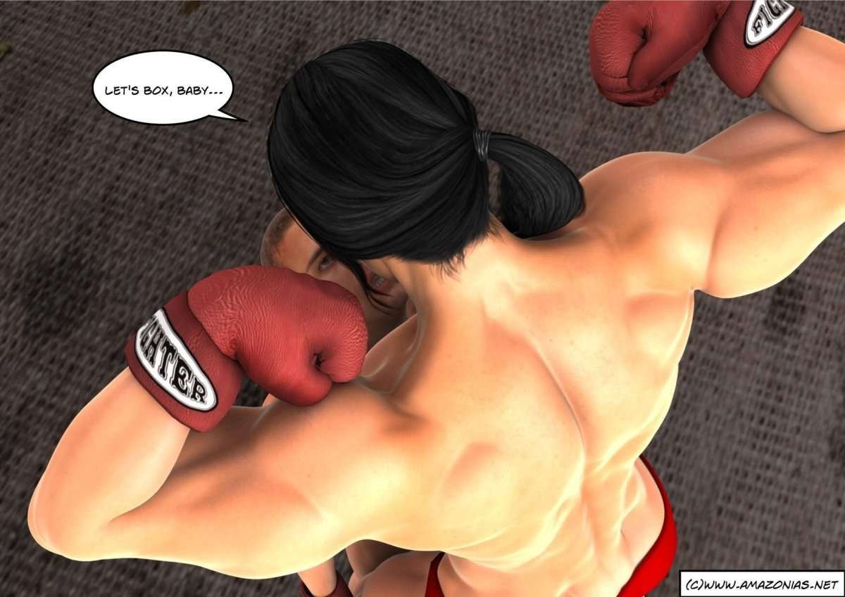 Fight bundle - female bodybuilder