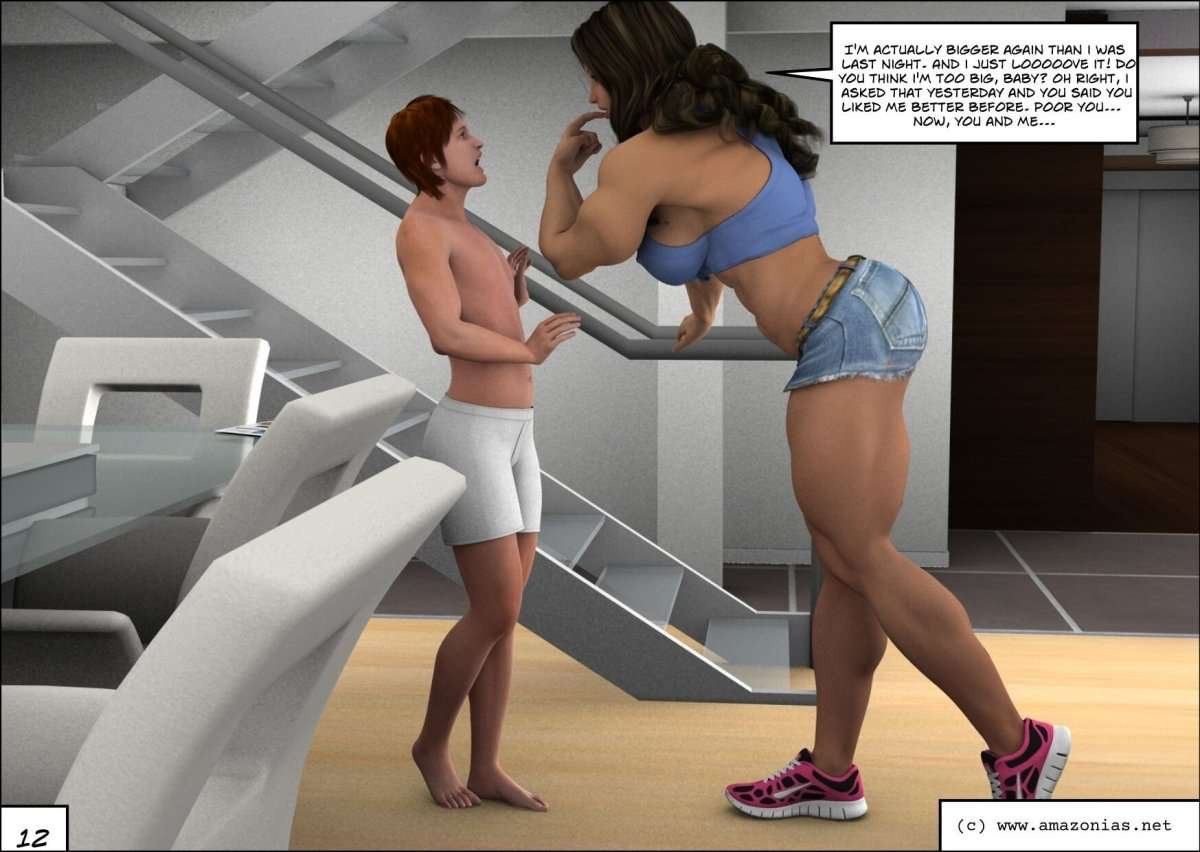 Growing Muscles COMPLETE - female bodybuilder