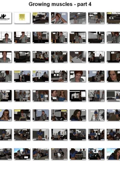 Growing Muscles - Part 4 - female bodybuilder 