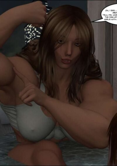 Growing Muscles - Part 5 - female bodybuilder 