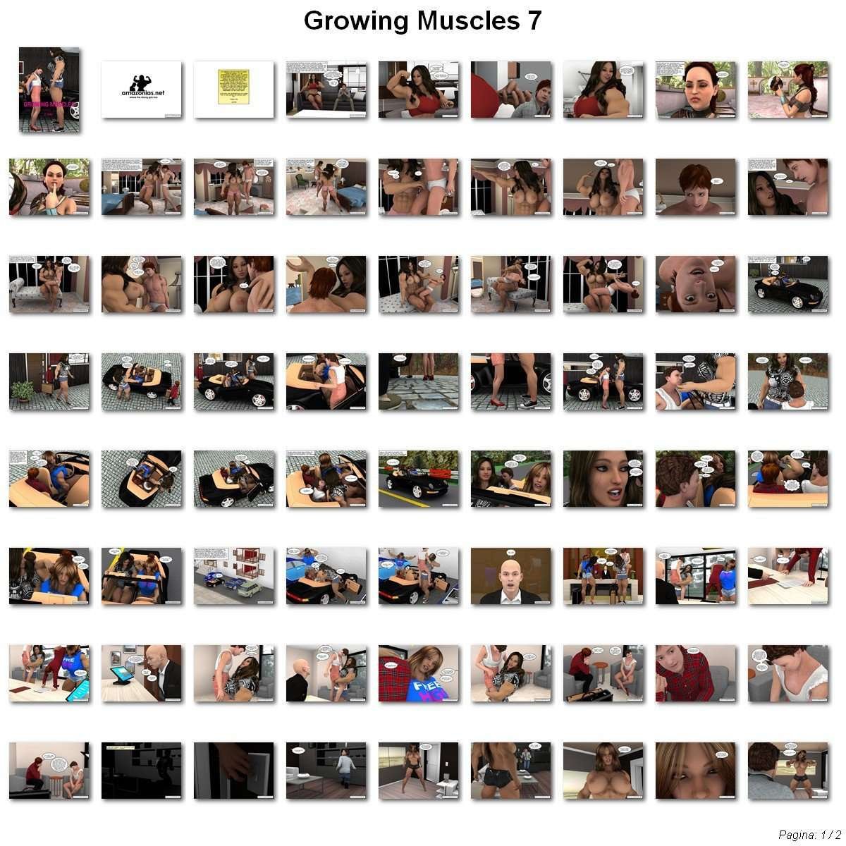 Growing Muscles - Part 7 - female bodybuilder