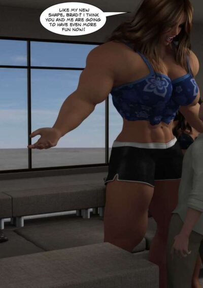 Growing Muscles - Part 9 - female bodybuilder