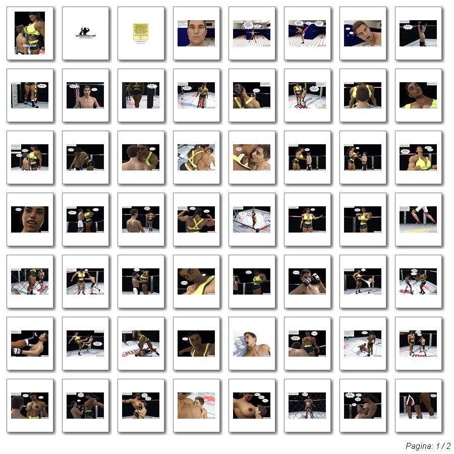 MMA Babe - female bodybuilder