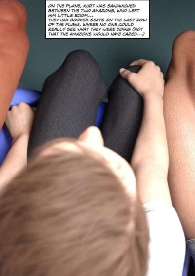 female male thighs comparison