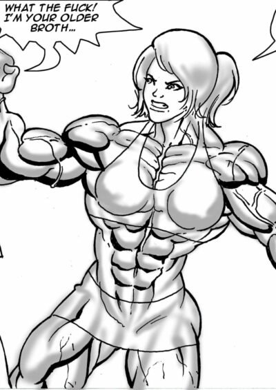 Ashley's Final Semester - part 3 - female bodybuilder
