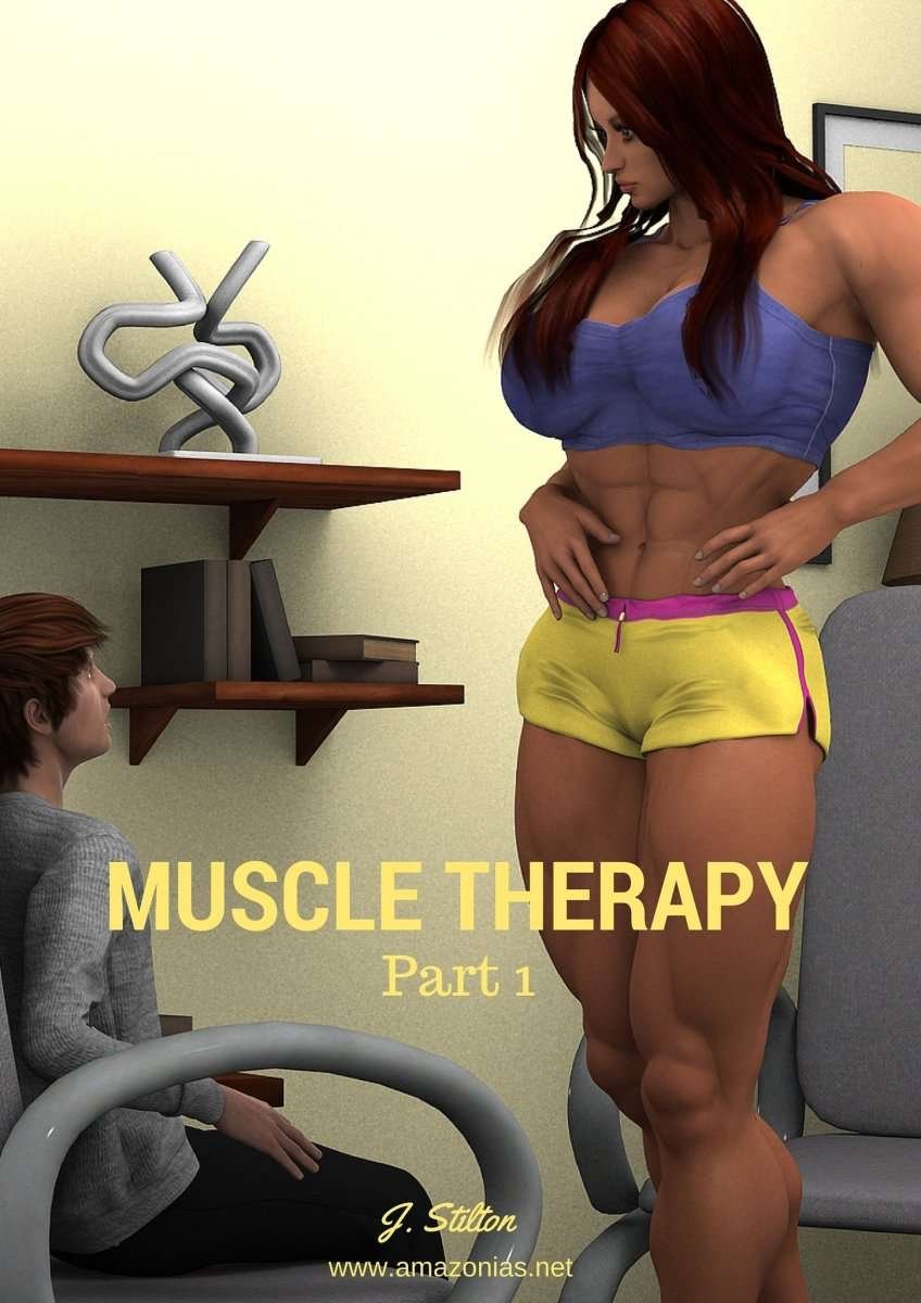 Muscle Therapy - part 1 - female bodybuilder