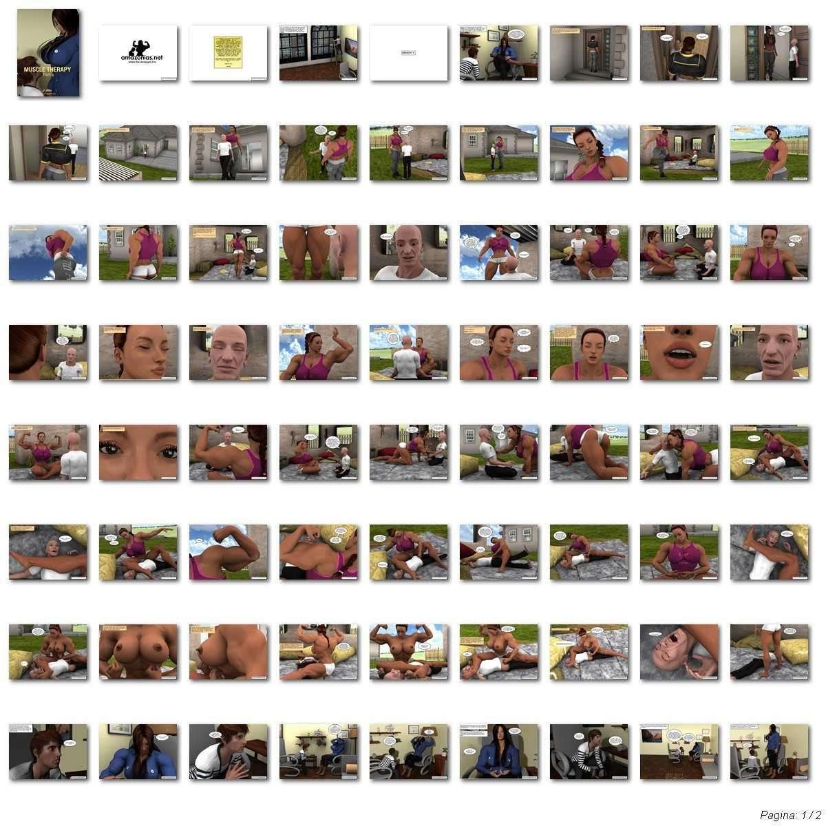 Muscle Therapy - part 4 - female bodybuilder