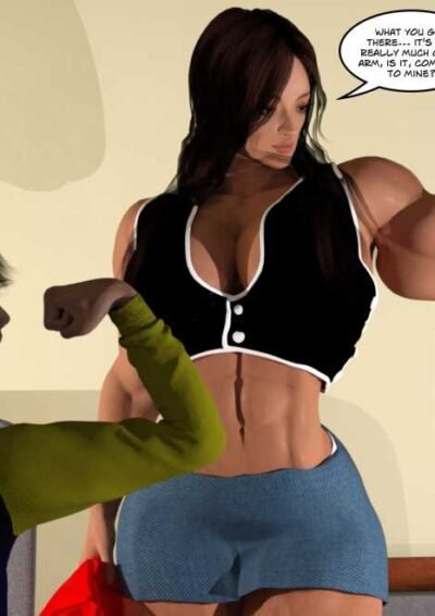 Muscle Therapy parts 1 - 8-female bodybuilder - musclegirl -Amazonias