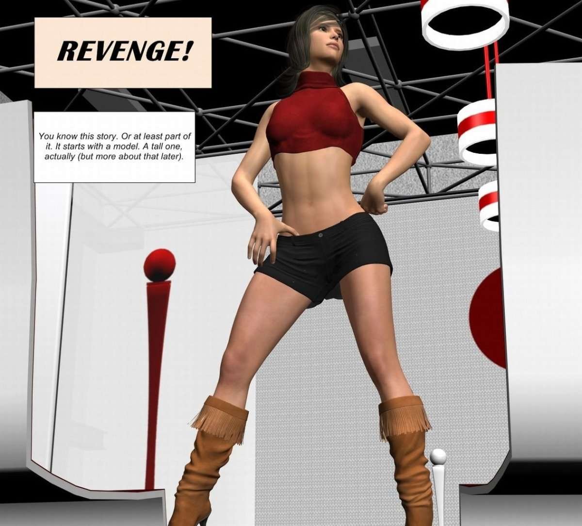 Revenge - female bodybuilder