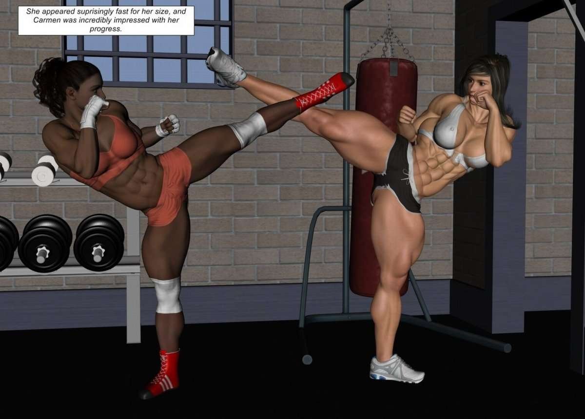 Revenge - female bodybuilder