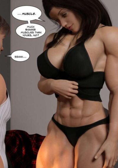 Roommates - part 1 - female bodybuilder