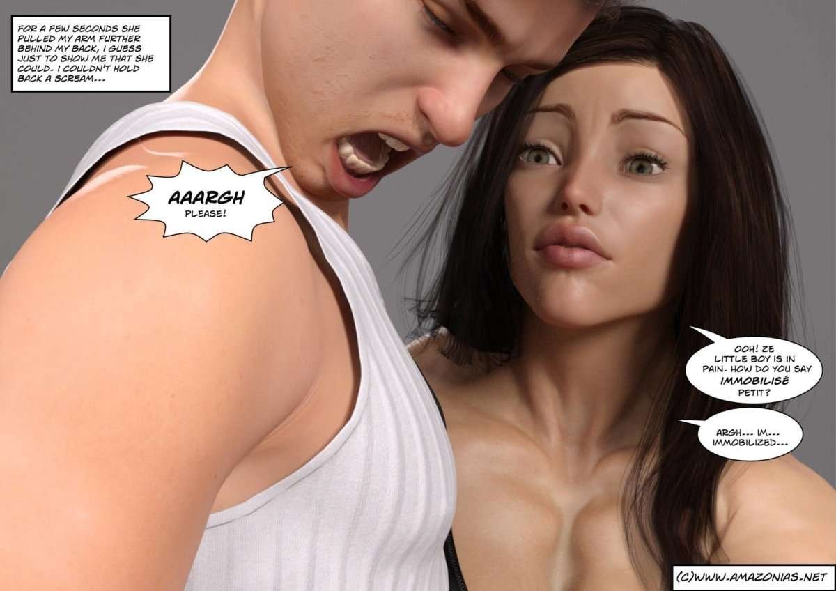 Roommates - part 2 - female bodybuilder