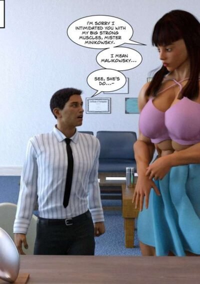 Slaves to her Muscles - female bodybuilder