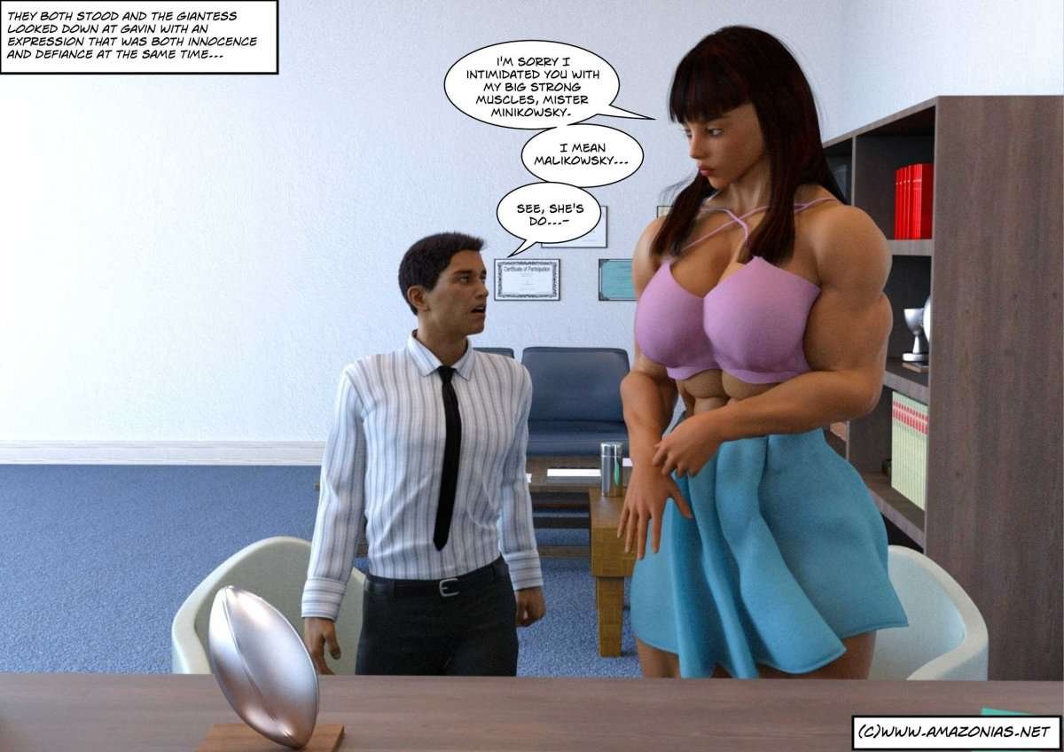 Slaves to her Muscles - female bodybuilder