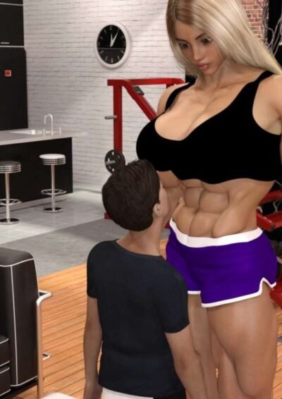 Sophie's property - part 1 - female bodybuilder