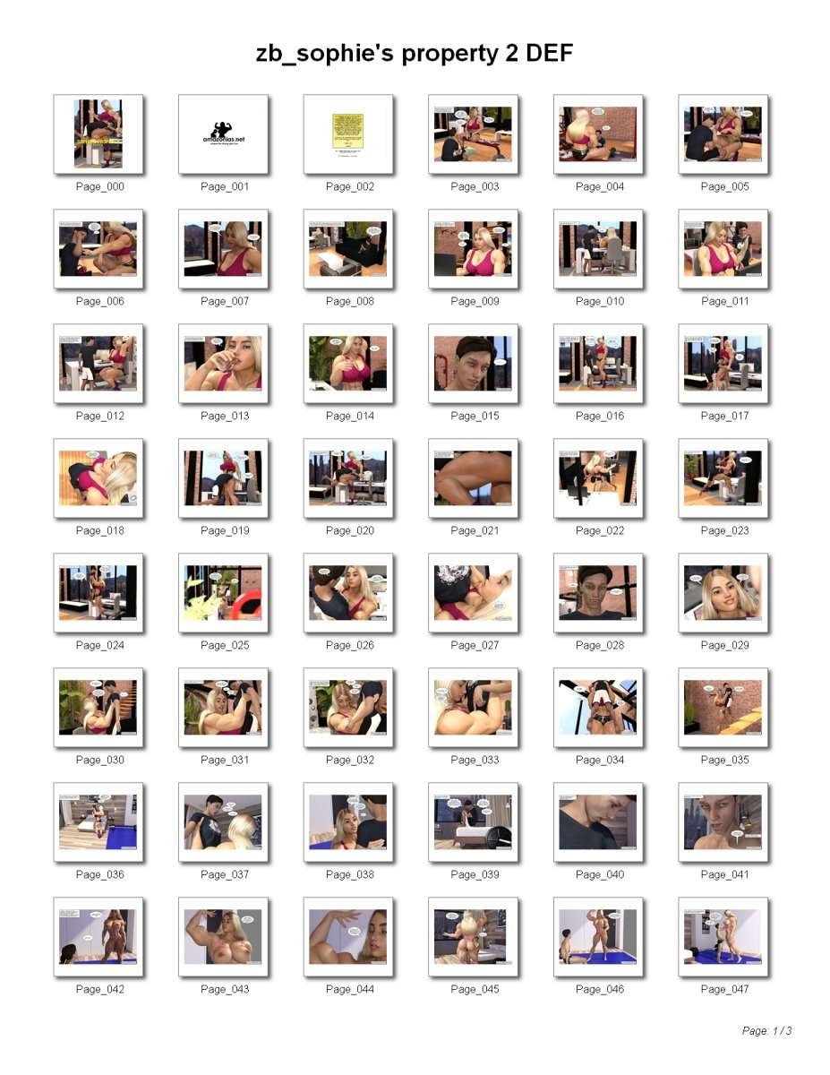 Sophie's property - part 2 - female bodybuilder