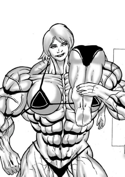 Ashley's Final Semester - part 2 - female bodybuilder