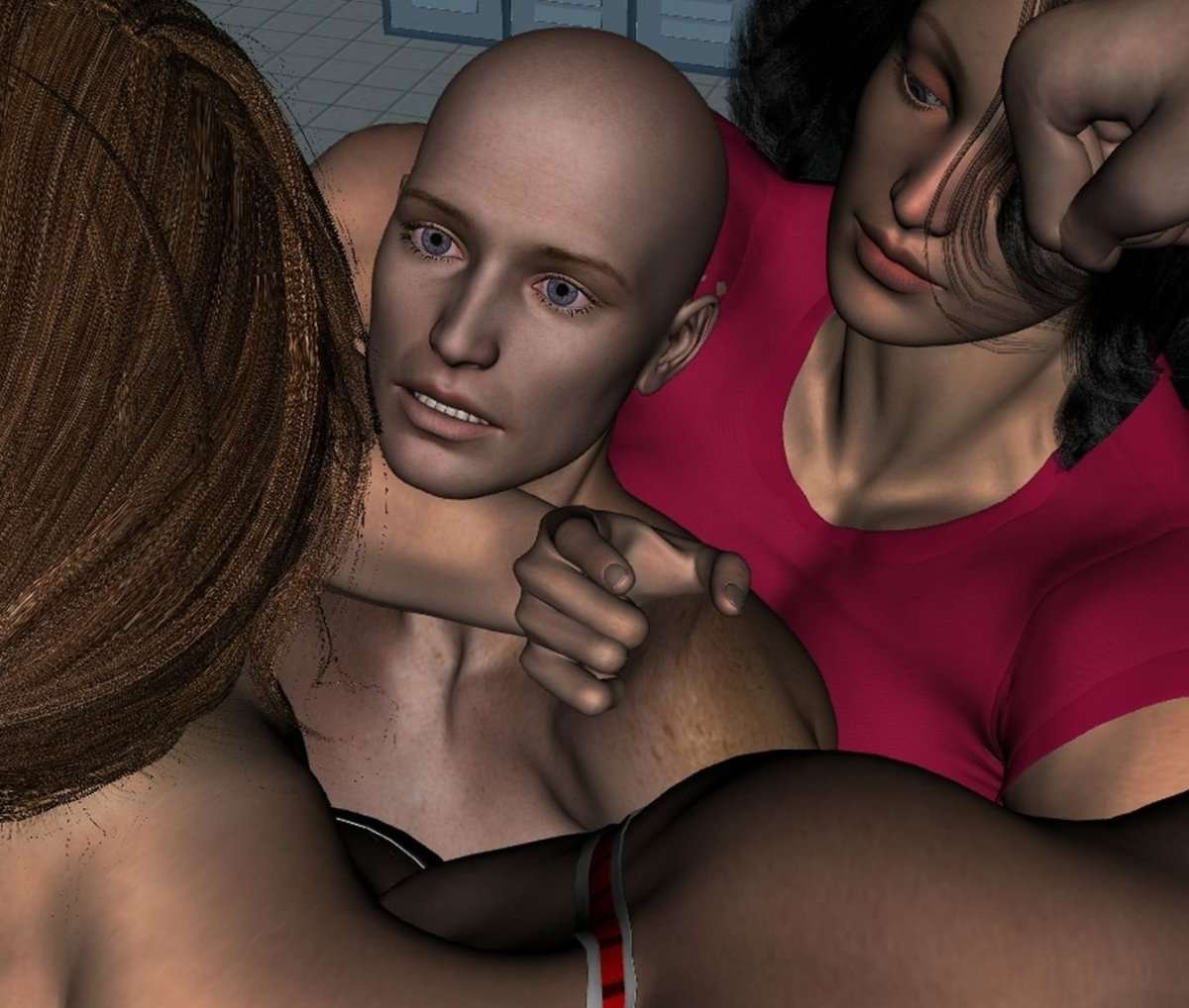 The locker room (pic collection) - FREE - female bodybuilder