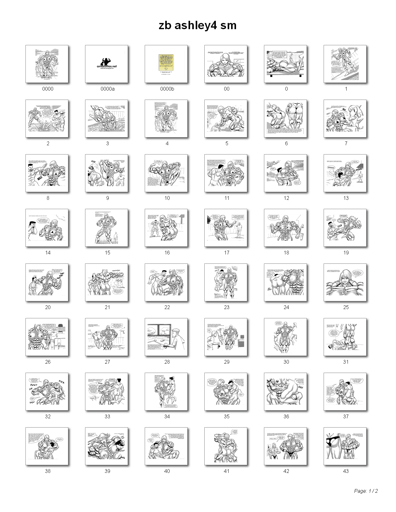 Ashley's Final Semester - part 4 - female bodybuilder